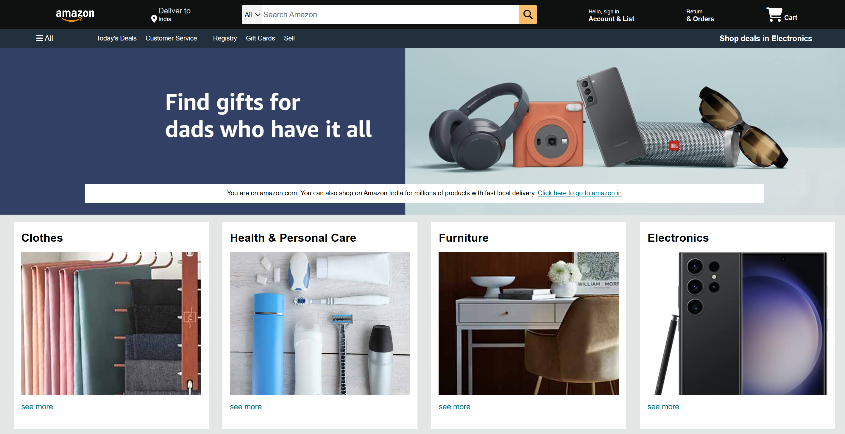 Amazon.com Clone